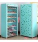Tủ giày 8 tầng 7 ngăn hoa văn